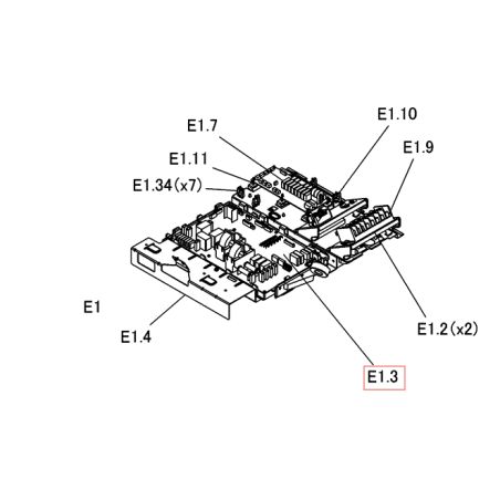 PCB ASSY EC19018 9 (B) DAIKIN Ref: 5044566