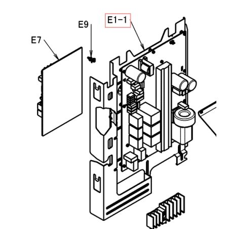 PCB ASSY EC19001 5 (A) DAIKIN Ref: 5036368