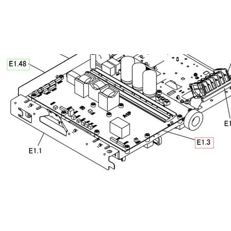 PCB MAIN 1 PHASE DAIKIN Ref: 5042727