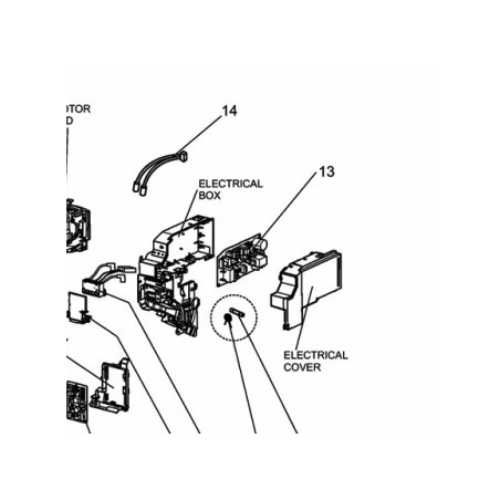 PLATINE DE CONTROLE MITSUBISHi Réf: E22J98095