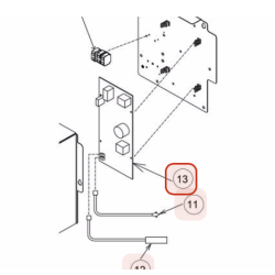 PLATINE DE REGULATION HITACHI Réf: PMRAD70PPDR01
