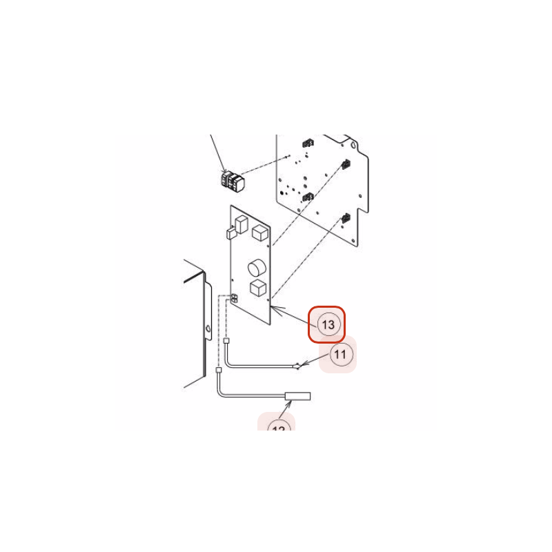 PLATINE DE REGULATION HITACHI Réf: PMRAD70PPDR01